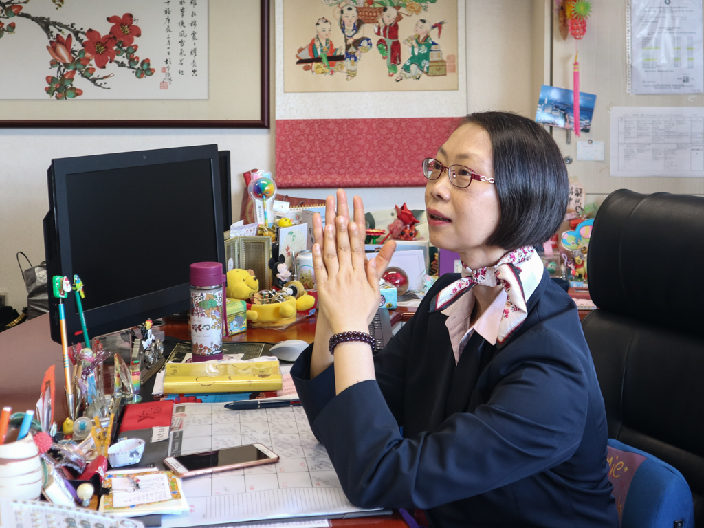 鳳溪創新小學李淑賢校長分享她對STEM教育及網龍教育產品的看法